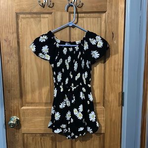 justice daisy romper